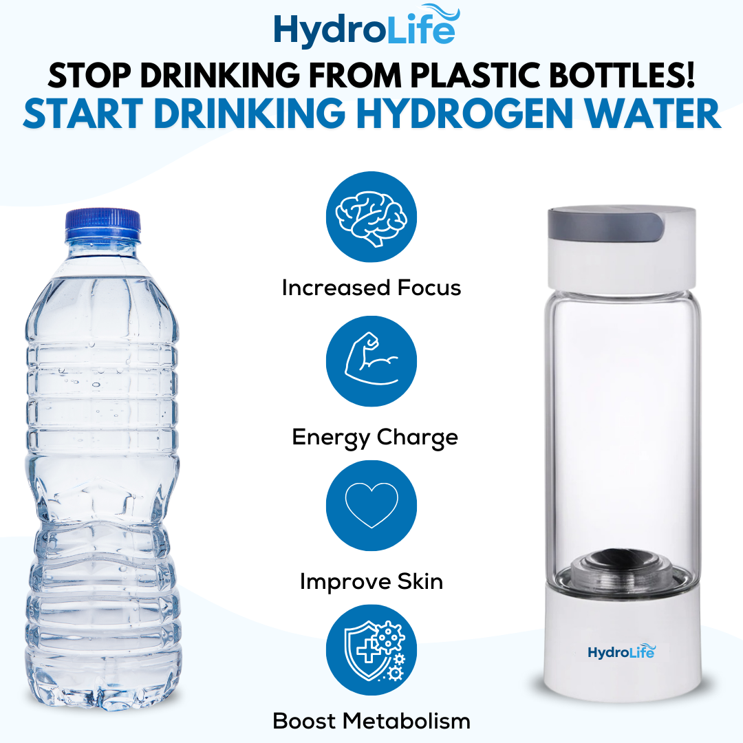 HydroLife - Hydrogen Water Bottle 50% OFF