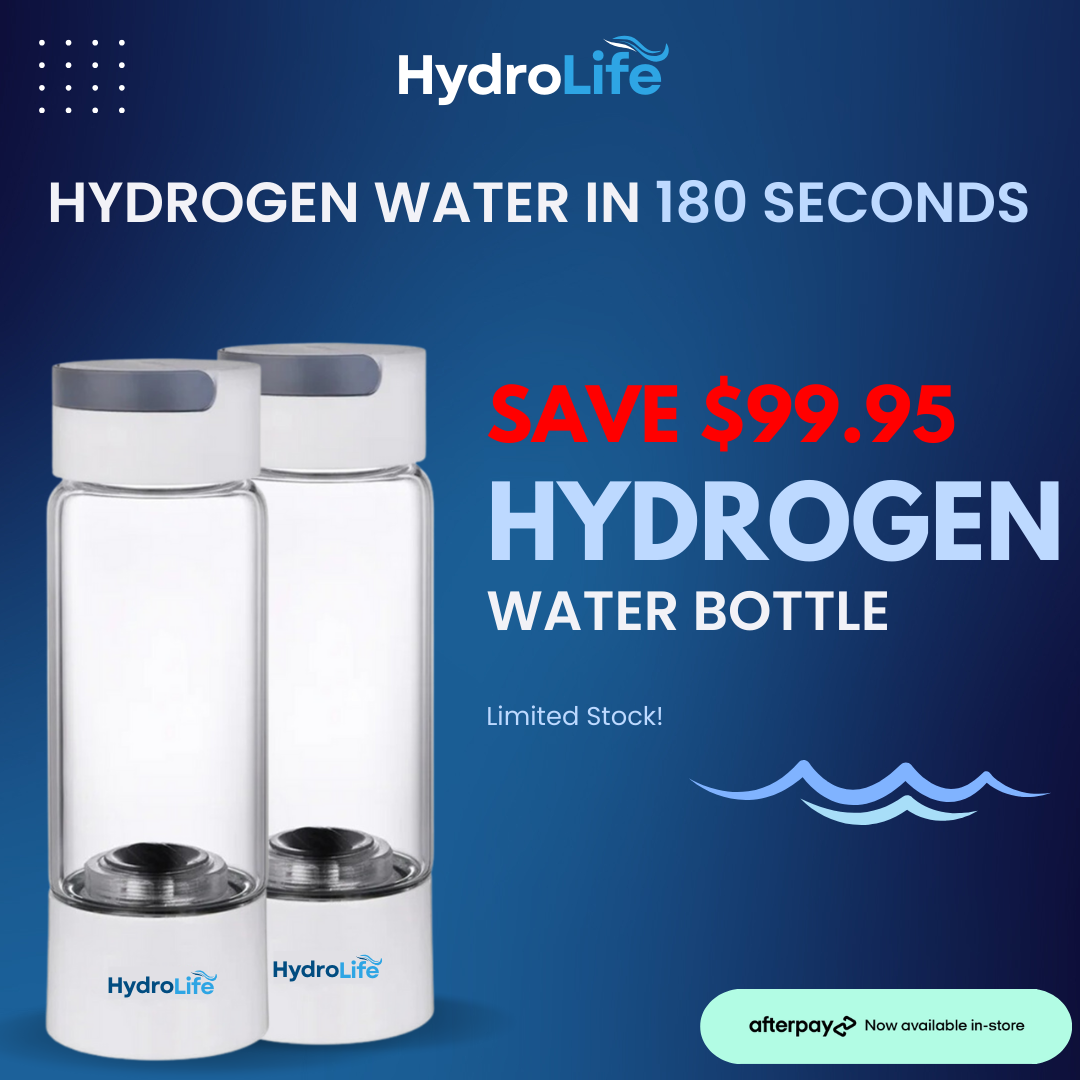 HydroLife - Hydrogen Water Bottle 50% OFF