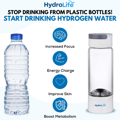 HydroLife - Hydrogen Water Bottle 50% OFF